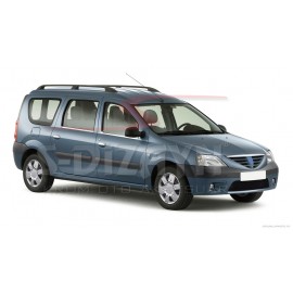 S-Dizayn Dacia Logan Mcv Krom Cam Çıtası 4 Prç 2005-2012