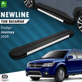 S-Dizayn Dodge Journey NewLine Aluminum Side Step 183 Cm 2008 Onwards