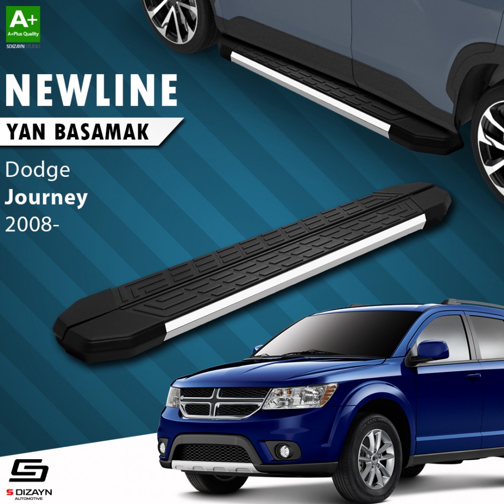 S-Dizayn Dodge Journey NewLine Krom Yan Basamak 183 Cm 2008 Üzeri