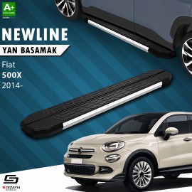 S-Dizayn Fiat 500X NewLine Krom Yan Basamak 173 Cm 2014 Üzeri