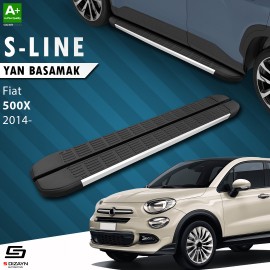 S-Dizayn Fiat 500X S-Line Aluminyum Yan Basamak 173 Cm 2014 Üzeri