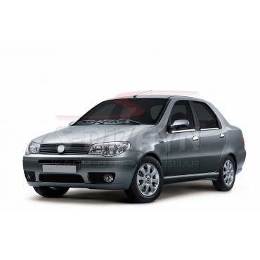 S-Dizayn Fiat Albea Krom Cam Çıtası 4 Prç 2002-2012