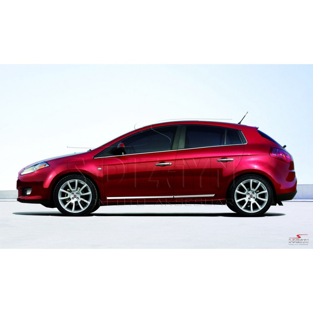 S-Dizayn Fiat Bravo Kapı Koruma Çıtası Krom 2008 Üzeri