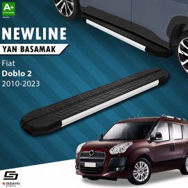 S-Dizayn Fiat Doblo 2 NewLine Aluminyum Yan Basamak 193 Cm 2010 Üzeri