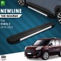 S-Dizayn Fiat Doblo 2 Uzun Şase NewLine Krom Yan Basamak 229 Cm 2010-2023