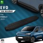 S-Dizayn Fiat Doblo 3 Uzun Şase Evo Siyah Yan Basamak 213 Cm 2023 Üzeri