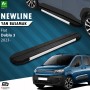 S-Dizayn Fiat Doblo 3 Uzun Şase NewLine Aluminyum Yan Basamak 219 Cm 2023 Üzeri