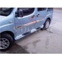 S-Dizayn Fiat Doblo Krom Yan Kapı Çıtası 4 Prç 2006-2010 (Geniş)