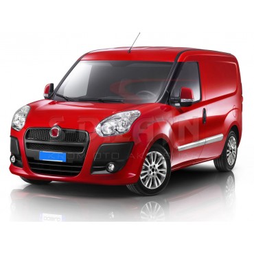 S-Dizayn Fiat Doblo Krom Yan Kapı Çıtası 4 Prç 2010 Üzeri