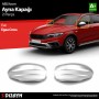 S-Dizayn Fiat Egea Cross Abs Chrome Mirror Cover 2 Pcs. Above 2020