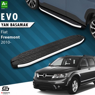 S-Dizayn Fiat Freemont Evo Aluminyum Yan Basamak 183 Cm 2010 Üzeri