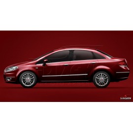 S-Dizayn Fiat Linea Kapı Koruma Çıtası Krom 2007-2018