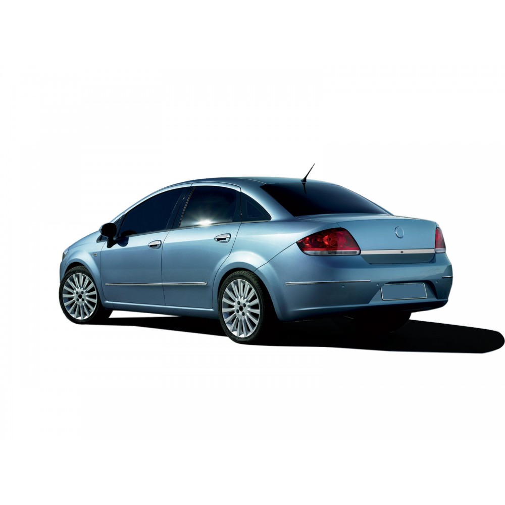 S-Dizayn Fiat Linea Krom Bagaj Çıtası 2006-2012 (Delikli)
