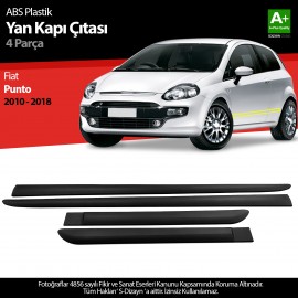 S-Dizayn Fiat Punto ABS Plastic Side Door Protection Strip 2010-2018 A+ Quality