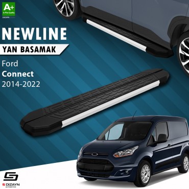 S-Dizayn Ford Connect 2 NewLine Aluminyum Yan Basamak 189 Cm 2014-2023