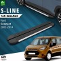 S-Dizayn Ford Connect Uzun Şase S-Line Aluminyum Yan Basamak 203 Cm 2002-2014