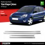 S-Dizayn Ford Fiesta Krom Yan Kapı Çıtası 4 Prç 2002-2006