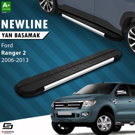 S-Dizayn Ford Ranger 2 NewLine Krom Yan Basamak 193 Cm 2006-2013
