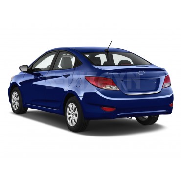 S-Dizayn Hyundai Accent Blue Krom Bagaj Alt Çıta 2011-2017