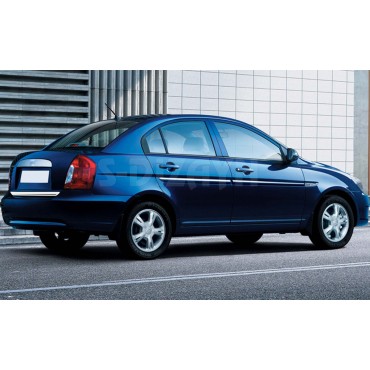 S-Dizayn Hyundai Accent Era Krom Bagaj Alt Çıta 2005-2011