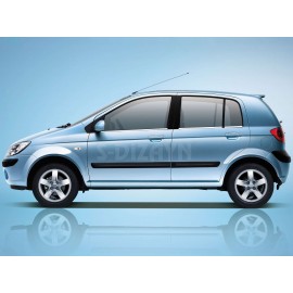S-Dizayn Hyundai Getz Krom Cam Çıtası 6 Prç 2002-2011