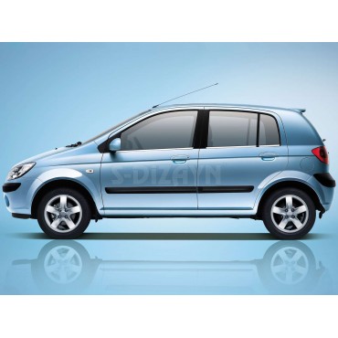 S-Dizayn Hyundai Getz Krom Cam Çıtası 6 Prç 2002-2011