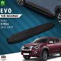S-Dizayn Isuzu D-Max 2 Evo Siyah Yan Basamak 203 Cm 2012-2019