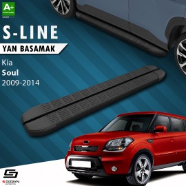 S-Dizayn Kia Soul S-Line Siyah Yan Basamak 173 Cm 2009-2014