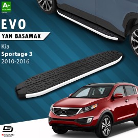 S-Dizayn Kia Sportage 3 Evo Aluminyum Yan Basamak 173 Cm 2010-2016