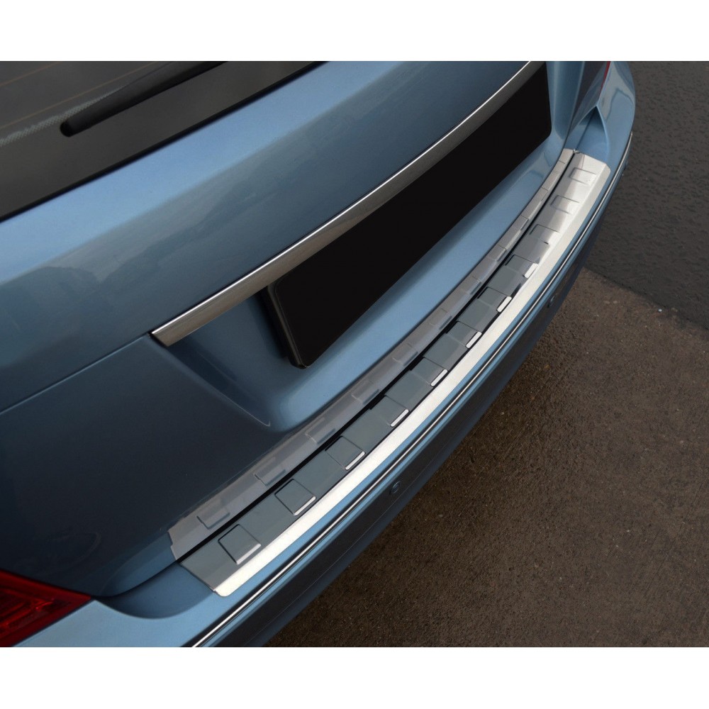 S-Dizayn Mercedes C Serisi W204 SW Krom Arka Tampon Eşiği 2007-2014