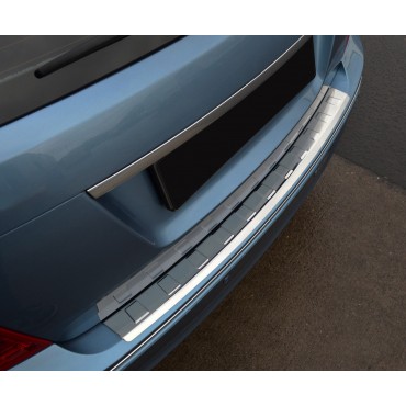 S-Dizayn Mercedes C Serisi W204 SW Krom Arka Tampon Eşiği 2007-2014