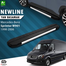 S-Dizayn Mercedes Sprinter W901 Orta Şase NewLine Krom Yan Basamak 269 Cm 1998-2006