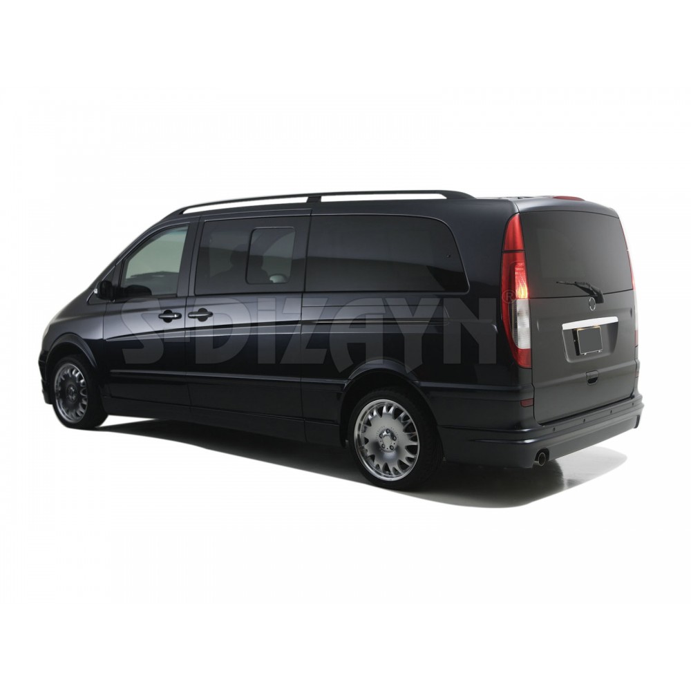 S-Dizayn Mercedes Viano W639 Krom Bagaj Çıtası 2004-2014