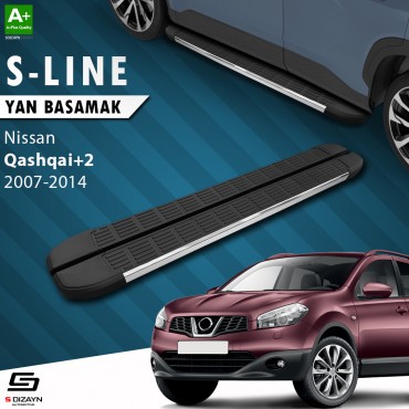 S-Dizayn Nissan Qashqai +2 S-Line Krom Yan Basamak 183 Cm 2007-2014