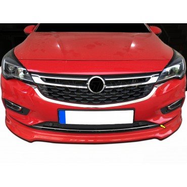 S-Dizayn Opel Astra K HB Krom Ön Tampon Alt Çıtası 1 Prç 2015-2019 Sensörlü