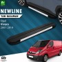 S-Dizayn Opel Vivaro A Uzun Şase NewLine Aluminyum Yan Basamak 269 Cm 2001-2014