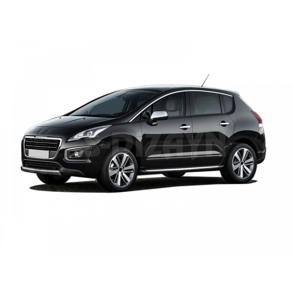 S-Dizayn Peugeot 3008 Krom Kapı Kolu 4 Kapı 2010-2016