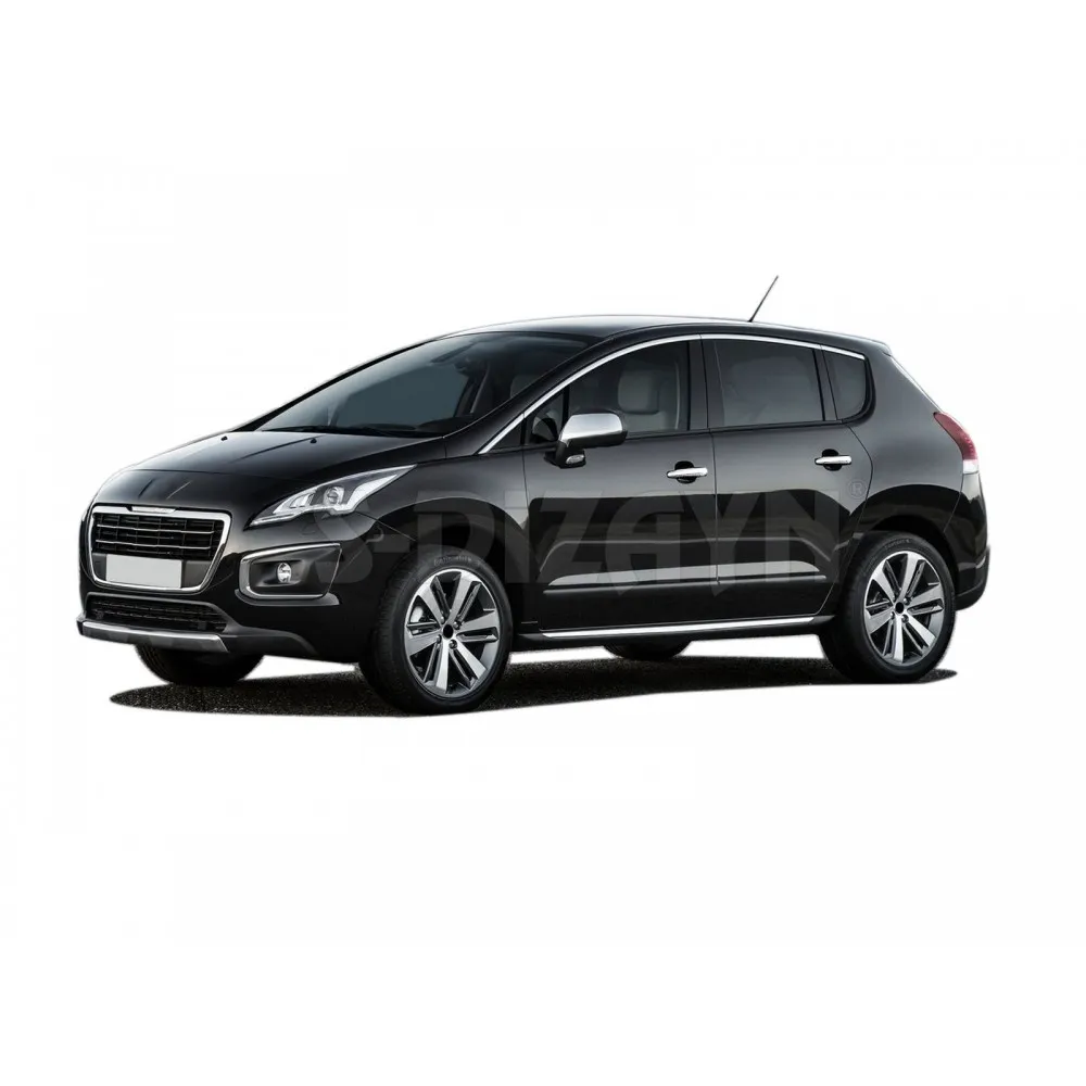 S-Dizayn Peugeot 3008 Krom Kapı Kolu 4 Kapı 2010-2016