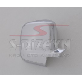 S-Dizayn Peugeot Bipper Abs Krom Ayna Kapağı 2 Prç 2008 Üzeri