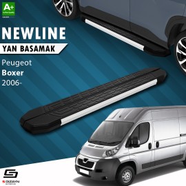 S-Dizayn Peugeot Boxer 3 Kısa Şase NewLine Aluminyum Yan Basamak 209 Cm 2006 Üzeri