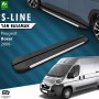 S-Dizayn Peugeot Boxer 3 Medium Chassis S-Line Aluminum Side Step 253 Cm 2006 Onwards