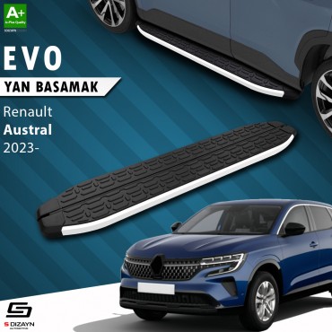 S-Dizayn Renault Austral Evo Aluminum Side Step 183 Cm Over 2023