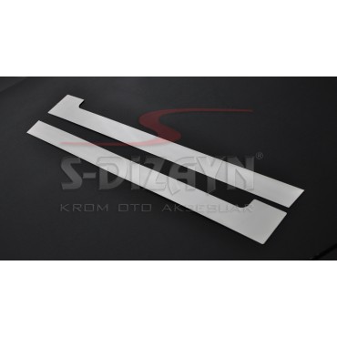 S-Dizayn Renault Kangoo Krom Sürgülü Kapı Çıtası 2 Prç 2008 Üzeri