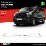 S-Dizayn Renault Trafic Chrome Mirror Trim 2 Pcs. Above 2014