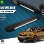 S-Dizayn Skoda Kamiq NewLine Aluminum Side Step 183 Cm Above 2019