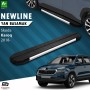 S-Dizayn Skoda Karoq NewLine Chrome Side Step 179 Cm Above 2018