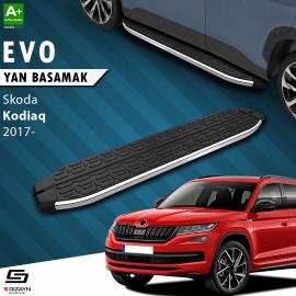 S-Dizayn Skoda Kodiaq Evo Krom Yan Basamak 193 Cm 2017 Üzeri