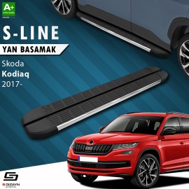 S-Dizayn Skoda Kodiaq S-Line Krom Yan Basamak 193 Cm 2017 Üzeri