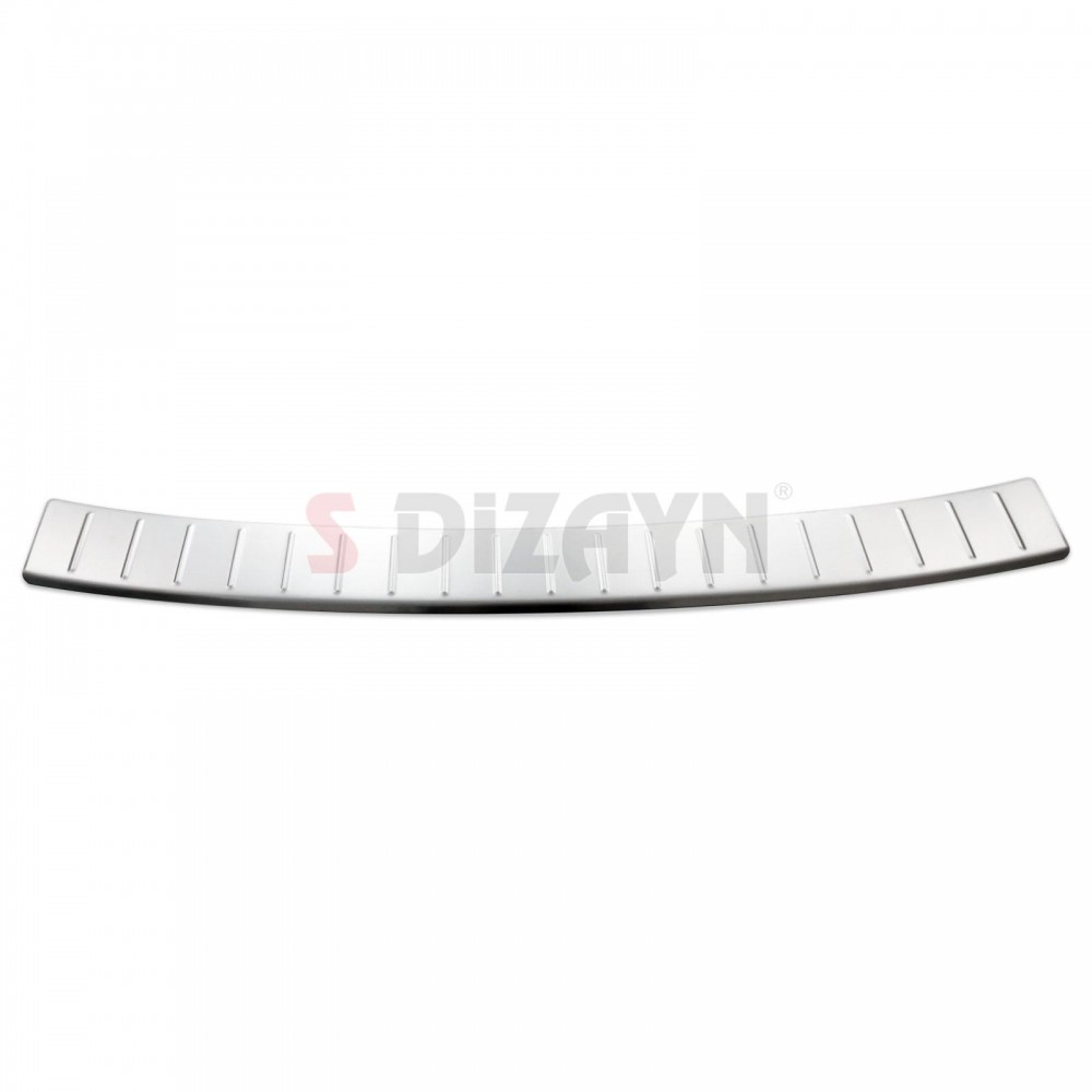 S-Dizayn Skoda Octavia 3 A7 SW Makyajlı Krom Arka Tampon Eşiği 2016-2020