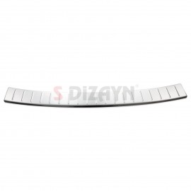 S-Dizayn Skoda Octavia 3 A7 SW Makyajlı Krom Arka Tampon Eşiği 2016-2020